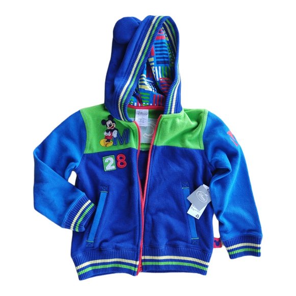 Disney Other - NWT Disney Store MICKEY Jacket with Hood Size4